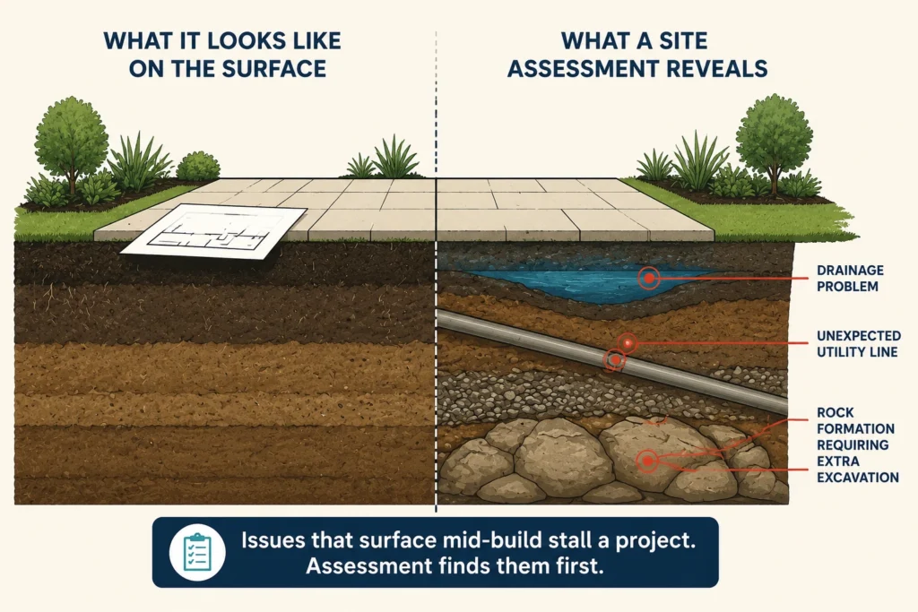 Skipping a Proper Site Assessment