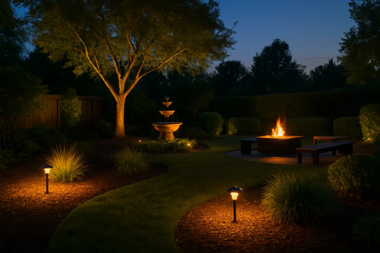 Lighting Your Landscape: Tips for Evening Ambiance