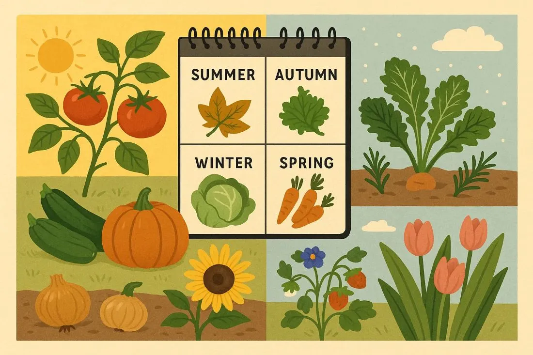 Seasonal Planting Guide: What to Grow Throughout the Year