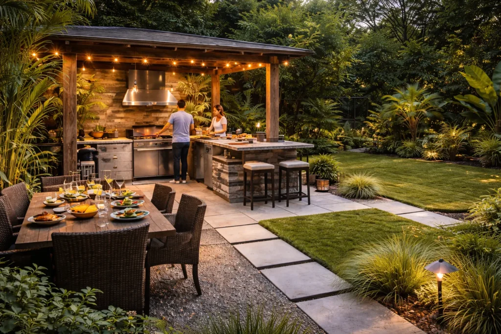 A well-built fire feature adds property value and lifts curb appeal