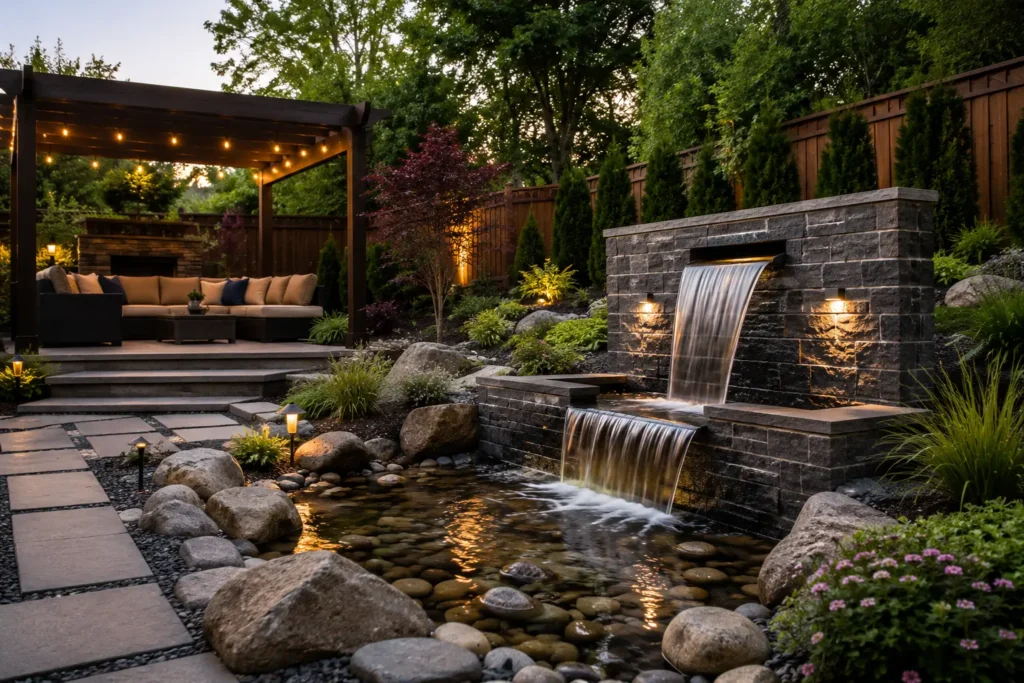 Create a Backyard Water Feature Design That Fits Your Lifestyle 